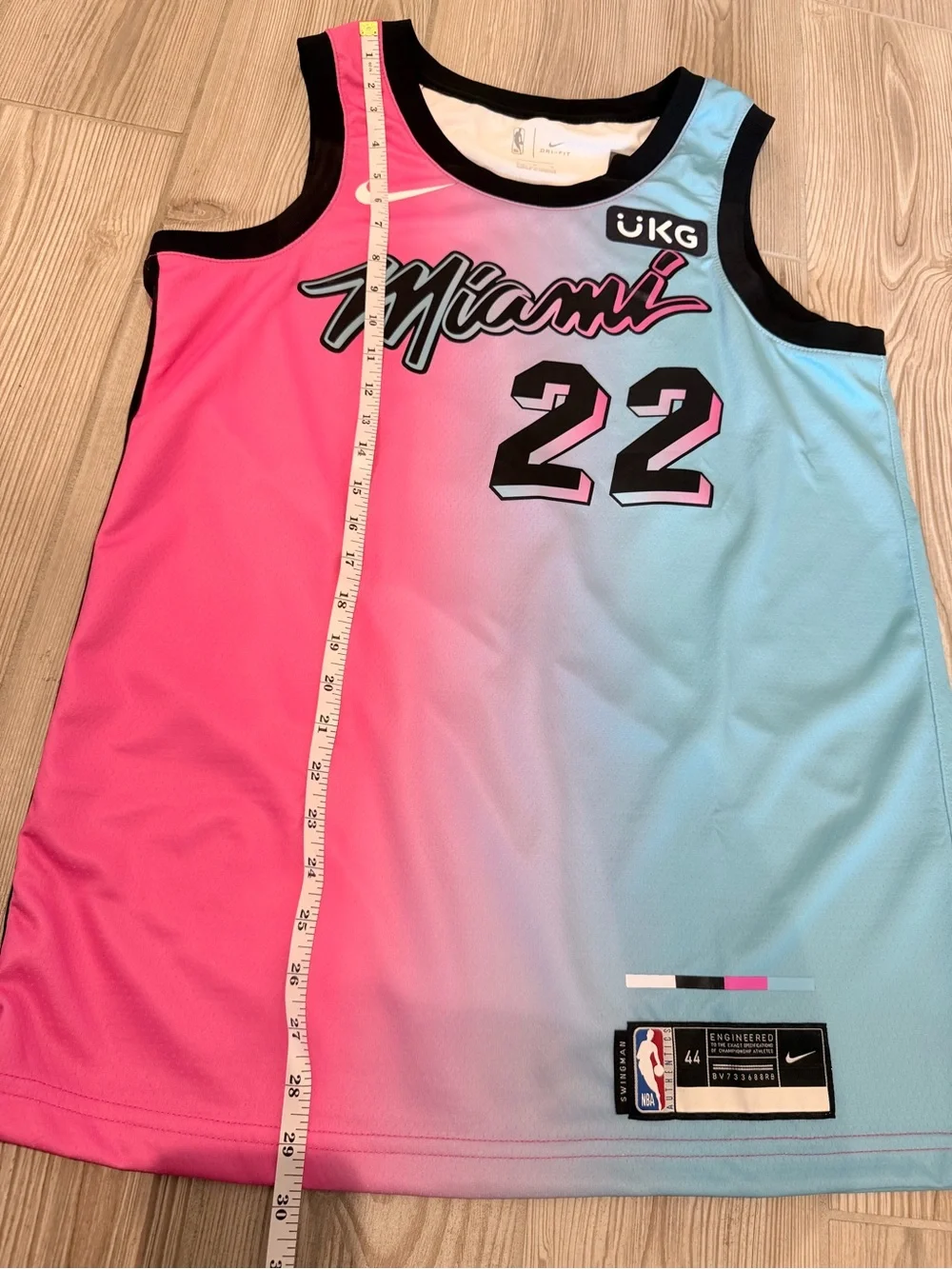 NWT Nike Miami Heat Jimmy Butler #22 ViceVersa Swingman Jersey Men’s DRI FIT M